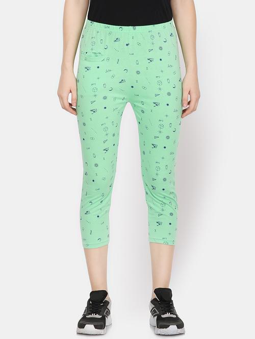 green printed sleepwear pajama - 16693937 - Very Small Image - 1