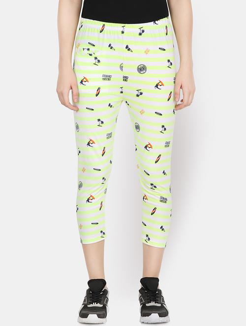 multi colored printed sleepwear capri - 16693939 - Very Small Image - 1