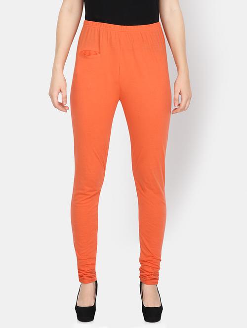 orange jersey leggings - 16693946 - Very Small Image - 1