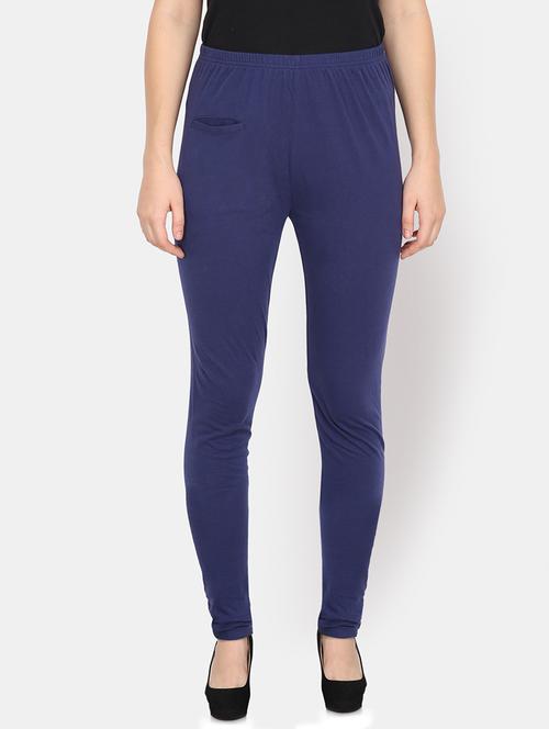navy blue jersey leggings - 16693950 - Very Small Image - 1