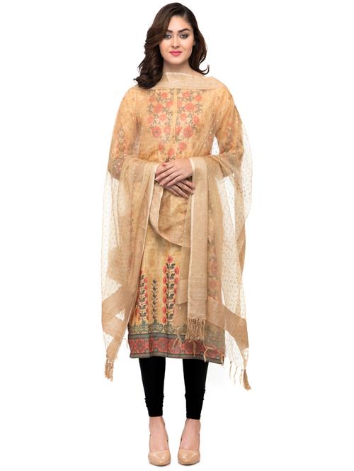 solid printed dupatta - 16694863 - Very Small Image - 1
