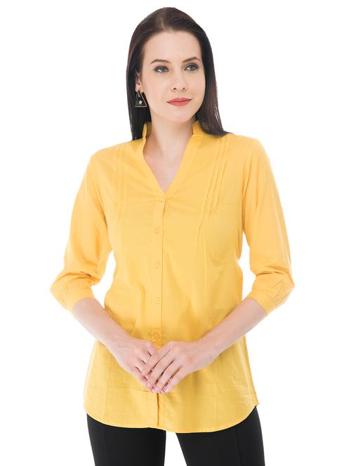 tie back pleated shirt - 16695768 - Very Small Image - 1
