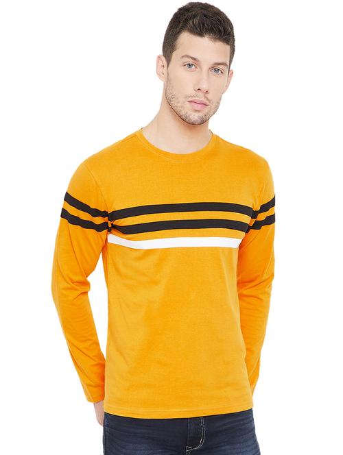 yellow striped t-shirt - 16696083 - Very Small Image - 1