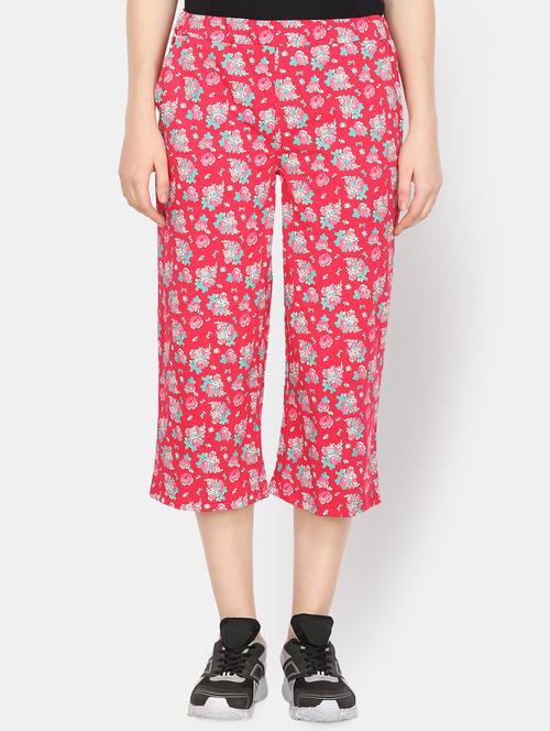 high rise floral capri - 16698336 - Very Small Image - 1