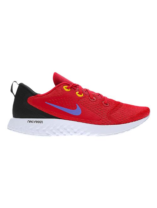 red mesh lace up sport shoes - 16698527 - Very Small Image - 1