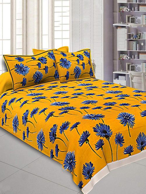 jaipuri printed king size bedsheet - 16699461 - Very Small Image - 1