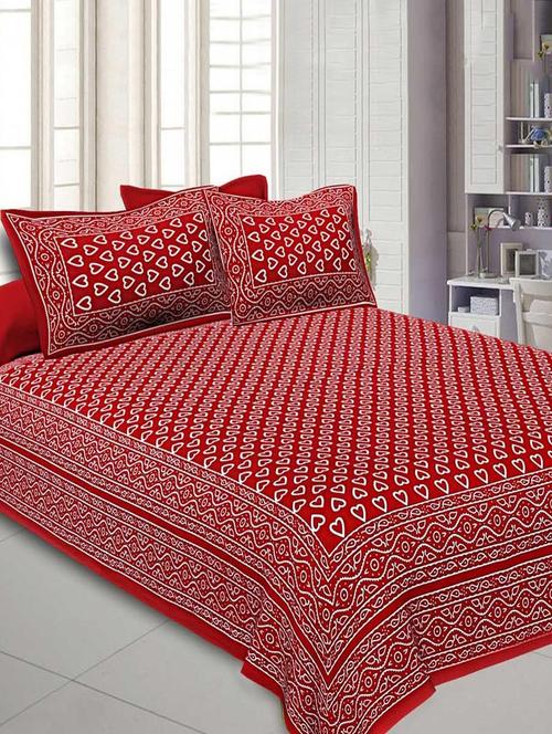 jaipuri printed king size bedsheet - 16699470 - Very Small Image - 1