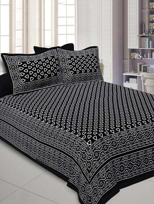 jaipuri printed king size bedsheet - 16699471 - Very Small Image - 1