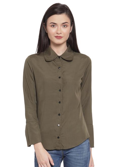 long sleeved solid shirt - 16700670 - Very Small Image - 1
