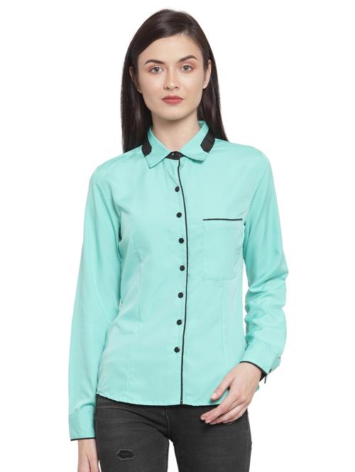 long sleeved solid shirt - 16700678 - Very Small Image - 1