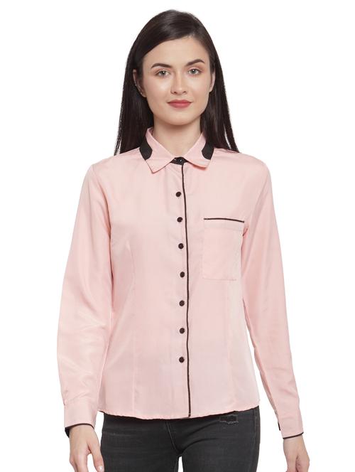 long sleeved solid shirt - 16700681 - Very Small Image - 1