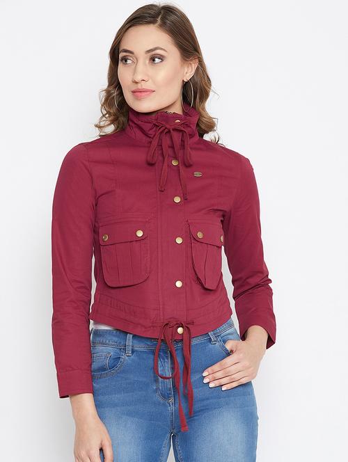 tie knot detail solid jacket - 16702372 - Very Small Image - 1
