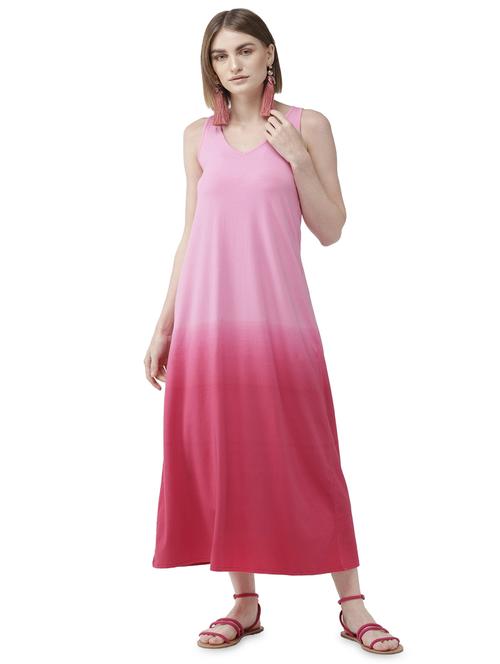 racer back ombre tent dress - 16703067 - Very Small Image - 1