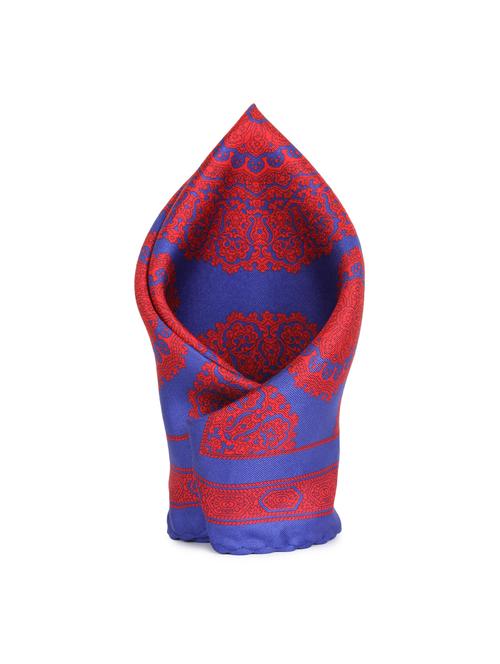 red silk pocketsquare - 16703271 - Very Small Image - 1