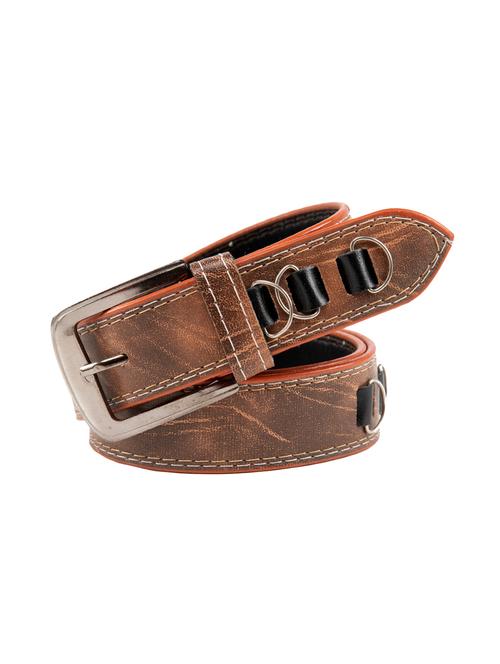 tan leatherette belt - 16703310 - Very Small Image - 1
