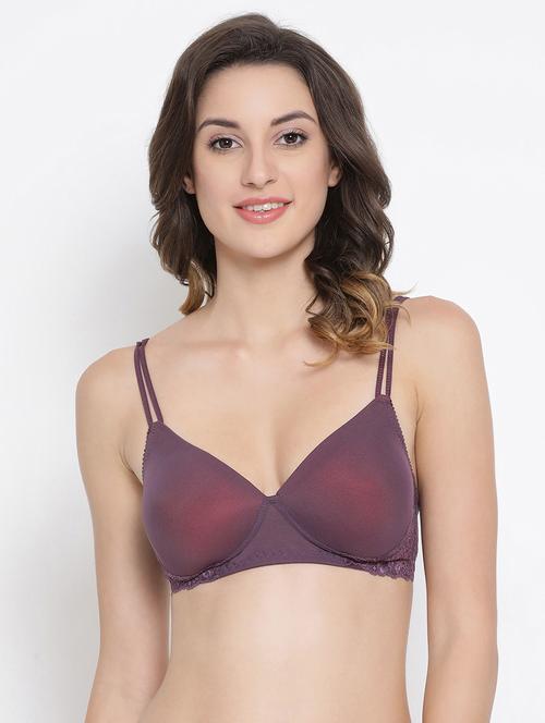 lace detail t-shirt bra - 16704634 - Very Small Image - 1