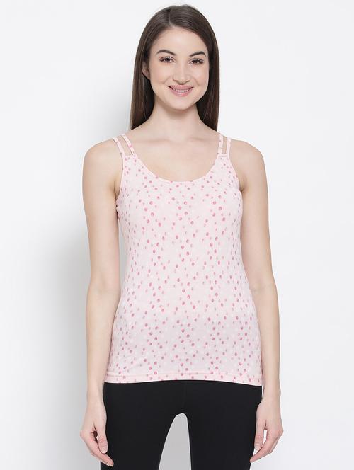 scoop neck polka dot camisole - 16704639 - Very Small Image - 1