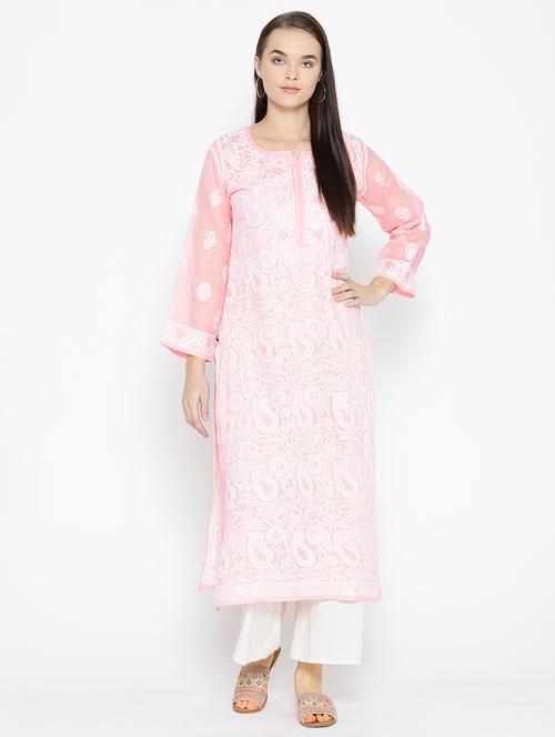 women's straight kurta - 16705962 - Very Small Image - 1