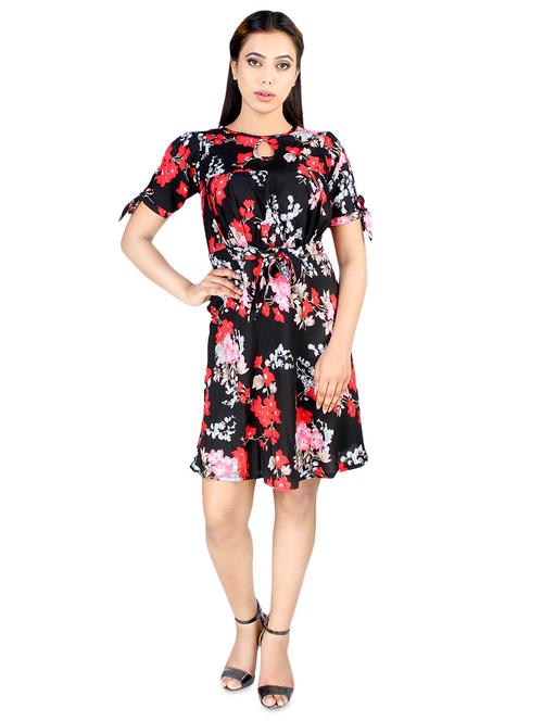 women's shift floral dress - 16708932 - Very Small Image - 1