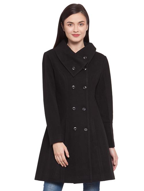 double breasted trench/overcoat coat - 16711883 - Very Small Image - 1