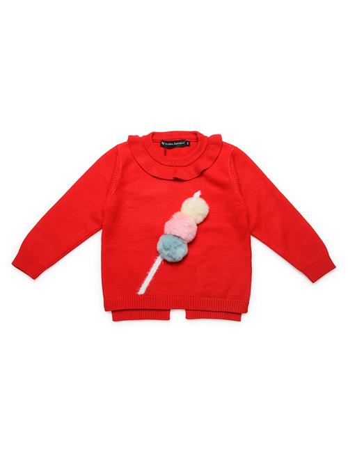red acrylic sweater - 16712063 - Very Small Image - 1