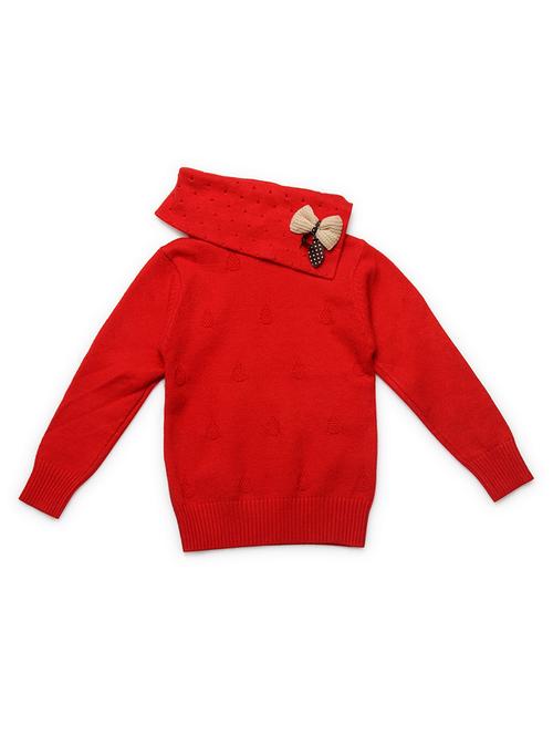 red acrylic sweater - 16712073 - Very Small Image - 1