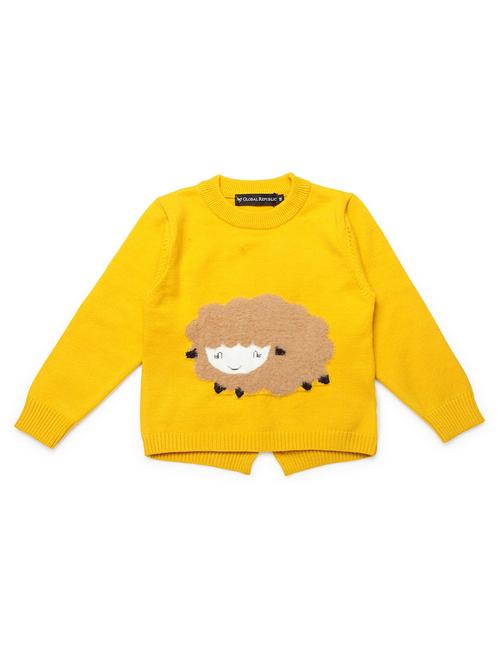 yellow acrylic sweater - 16712076 - Very Small Image - 1