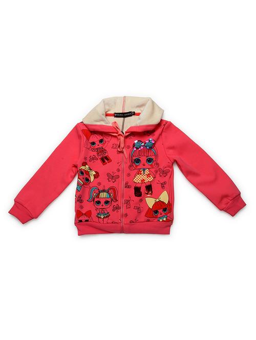 red cotton sweatshirt - 16712101 - Very Small Image - 1
