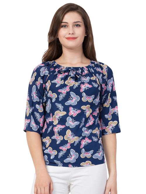 off shoulder quirky top - 16712336 - Very Small Image - 1