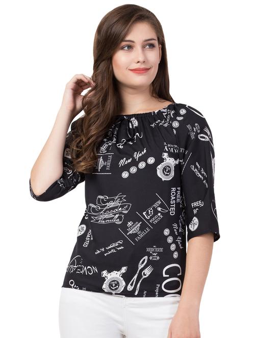 off shoulder quirky top - 16712339 - Very Small Image - 1