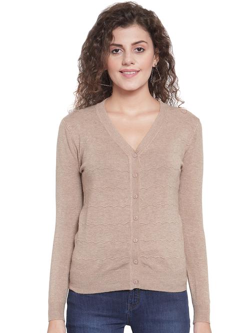 v-neck regular cardigan - 16712705 - Very Small Image - 1
