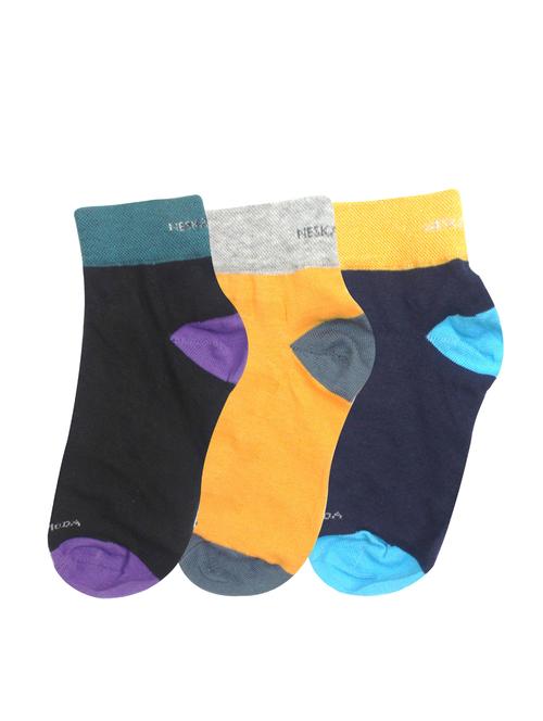 multi colored cotton socks - 16717826 - Very Small Image - 1