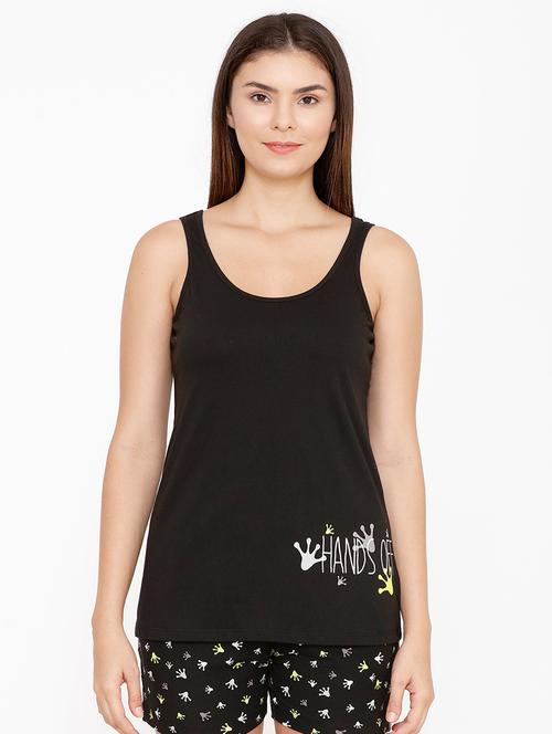 scoop neck quirky nightwear set - 16721903 - Very Small Image - 1
