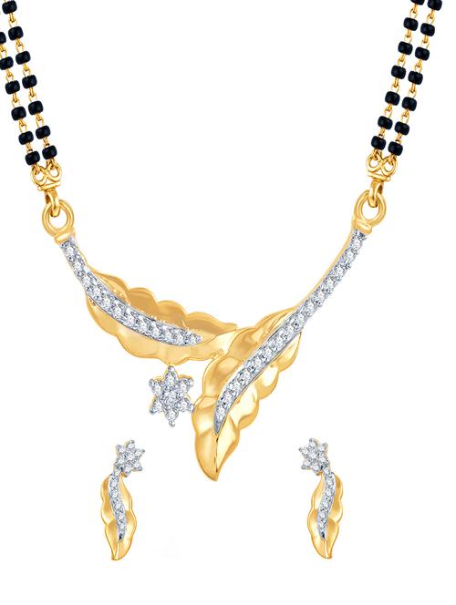 yellow metal mangalsutra - 16722369 - Very Small Image - 1