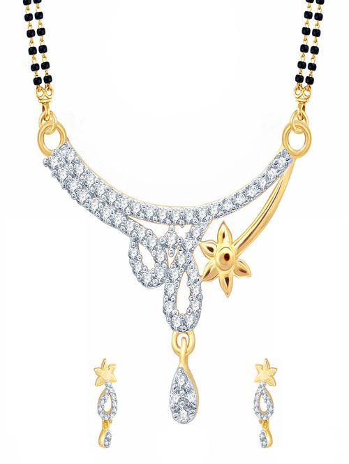 yellow metal mangalsutra - 16722370 - Very Small Image - 1
