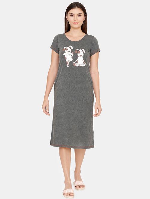 round neck quirky sleepshirt - 16722754 - Very Small Image - 1
