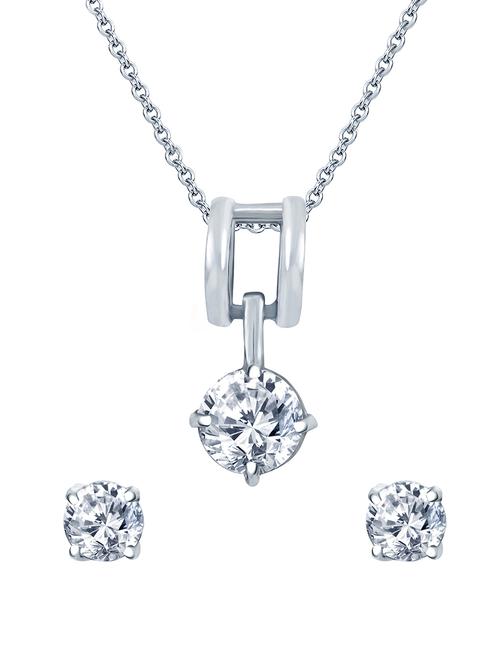 silver metal pendants and earring - 16723024 - Very Small Image - 1