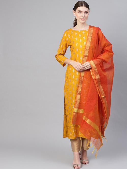 foil printed suit set - 16723239 - Very Small Image - 1