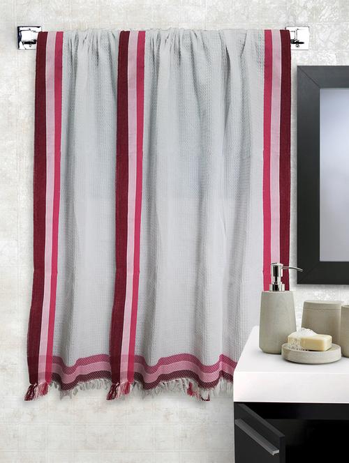 cotton premium bath towel (set of 2) - 16723998 - Very Small Image - 1