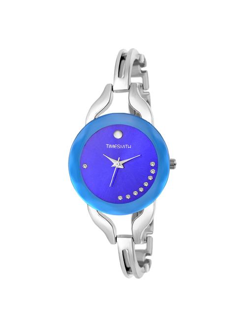 timesmith blue dial silver stainless steel analog watch for women tsc-095 ktd1 - 16724993 - Very Small Image - 1