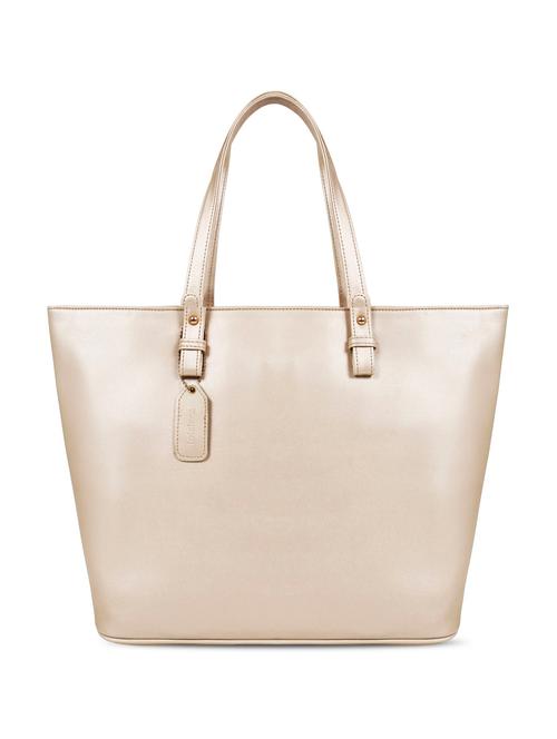gold leatherette egular handbag - 16726189 - Very Small Image - 1