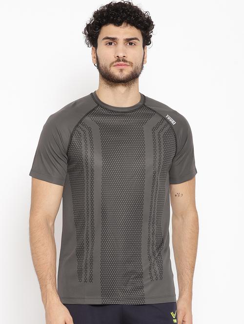 grey printed t-shirt - 16726984 - Very Small Image - 1