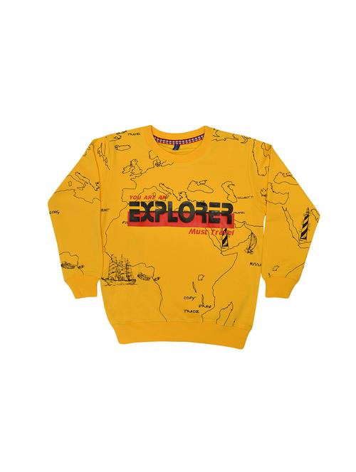 long sleeved quirky print sweatshirt - 16728658 - Very Small Image - 1