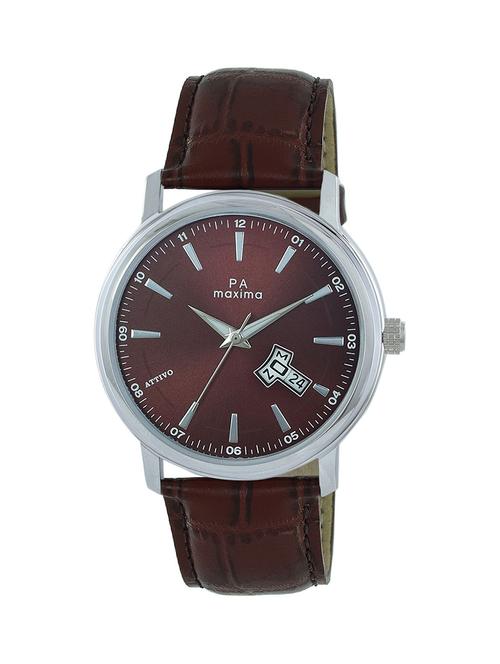 round dial analog watch- 57601lmgi - 16729592 - Very Small Image - 1