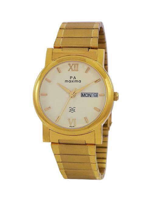 round dial analog watch- 25036cmgy - 16729740 - Very Small Image - 1