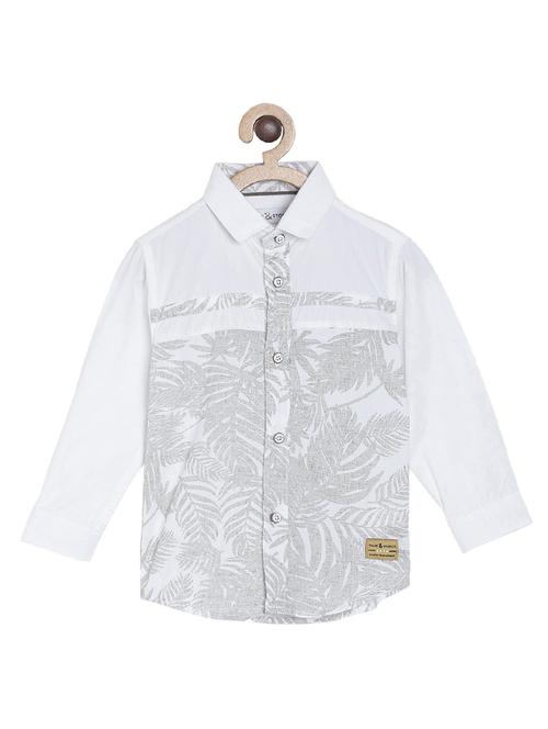 white cotton shirt - 16730134 - Very Small Image - 1