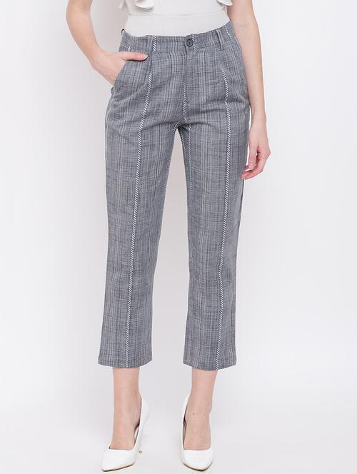 high rise pleated trouser - 16730434 - Very Small Image - 1