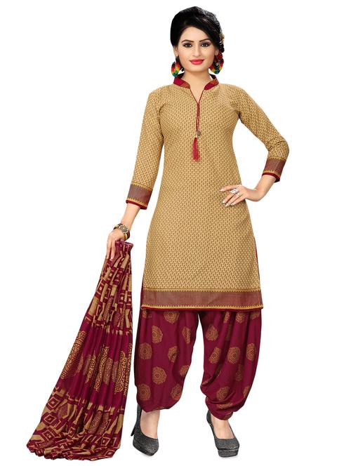 printed unstitched suit - 16730755 - Very Small Image - 1