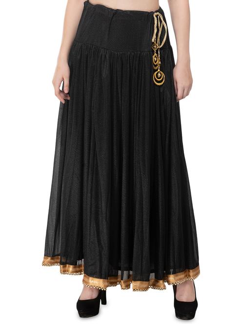 net flared skirt - 16734104 - Very Small Image - 1