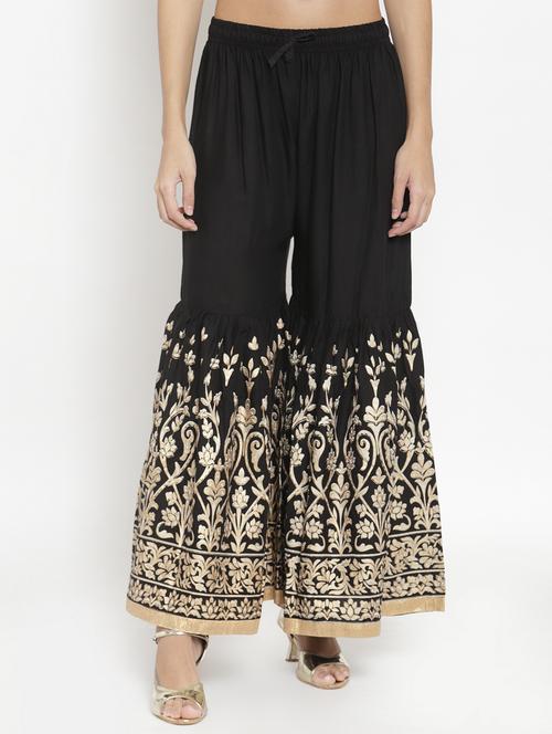 floral print sharara - 16735586 - Very Small Image - 1